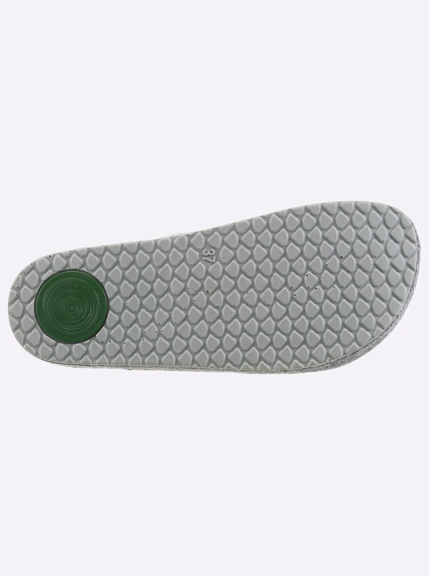 Pantoffel mit Memory-Fußbett