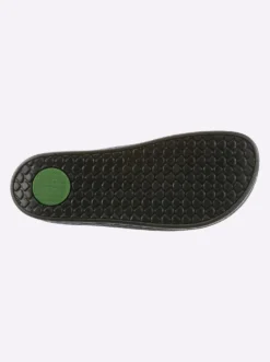 Pantoffel mit Memory-Fußbett