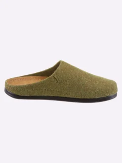 Pantoffel mit Memory-Fußbett