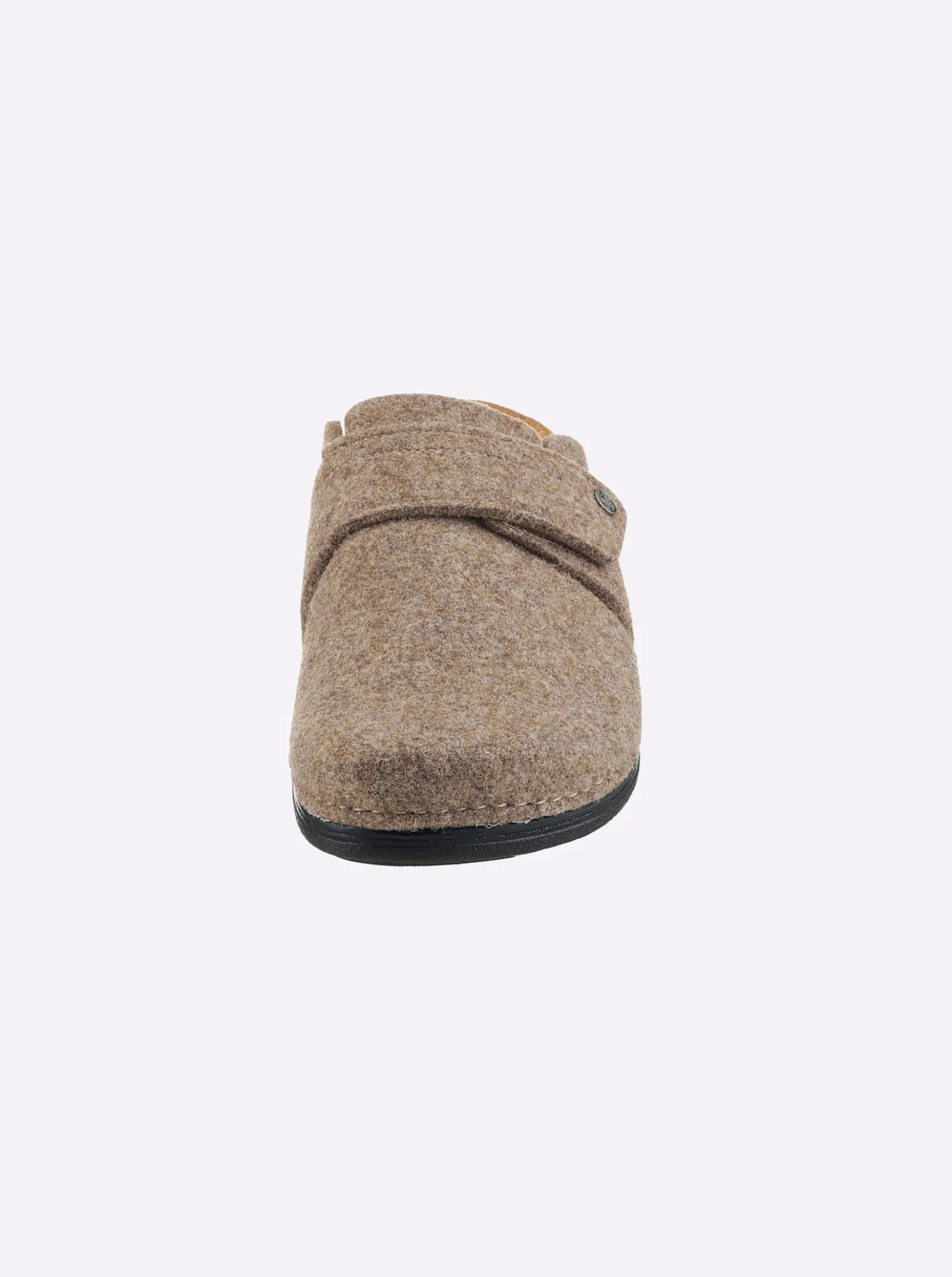 Pantoffel mit Memory-Fußbett
