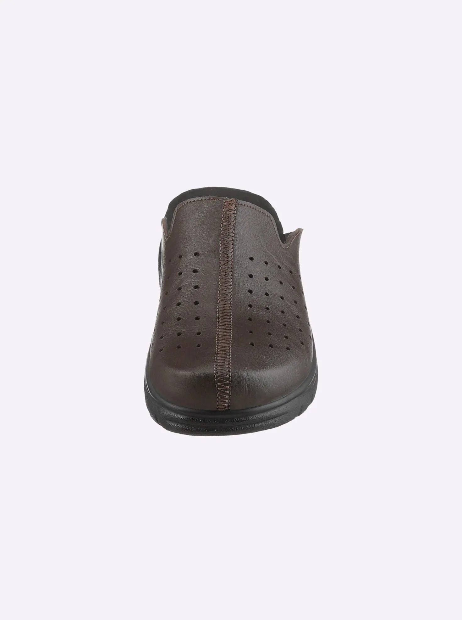 Pantoffel mit Perforation