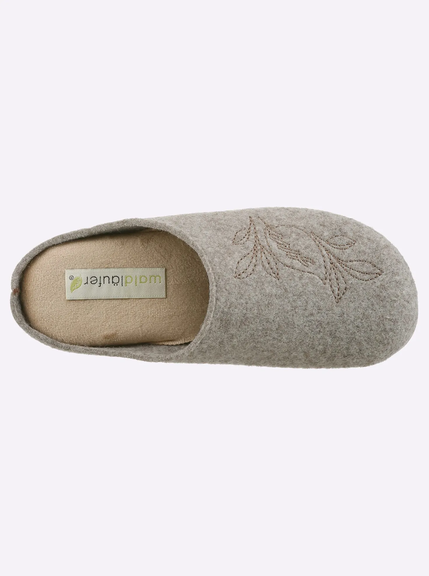 Pantoffel mit Polsterung