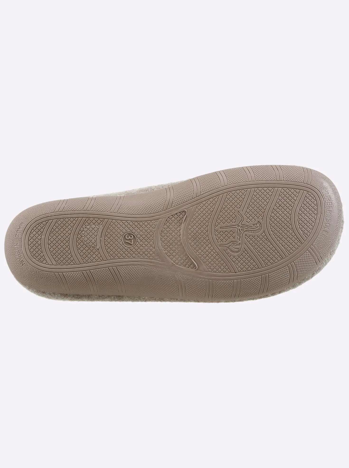 Pantoffel mit Polsterung
