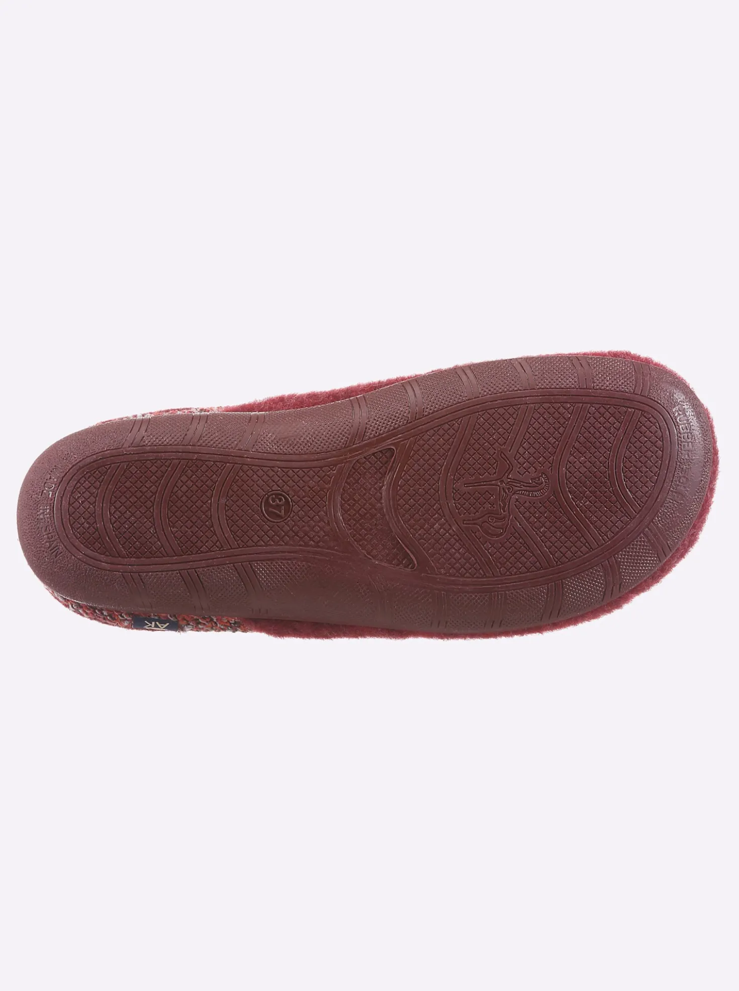 Pantoffel mit Polsterung