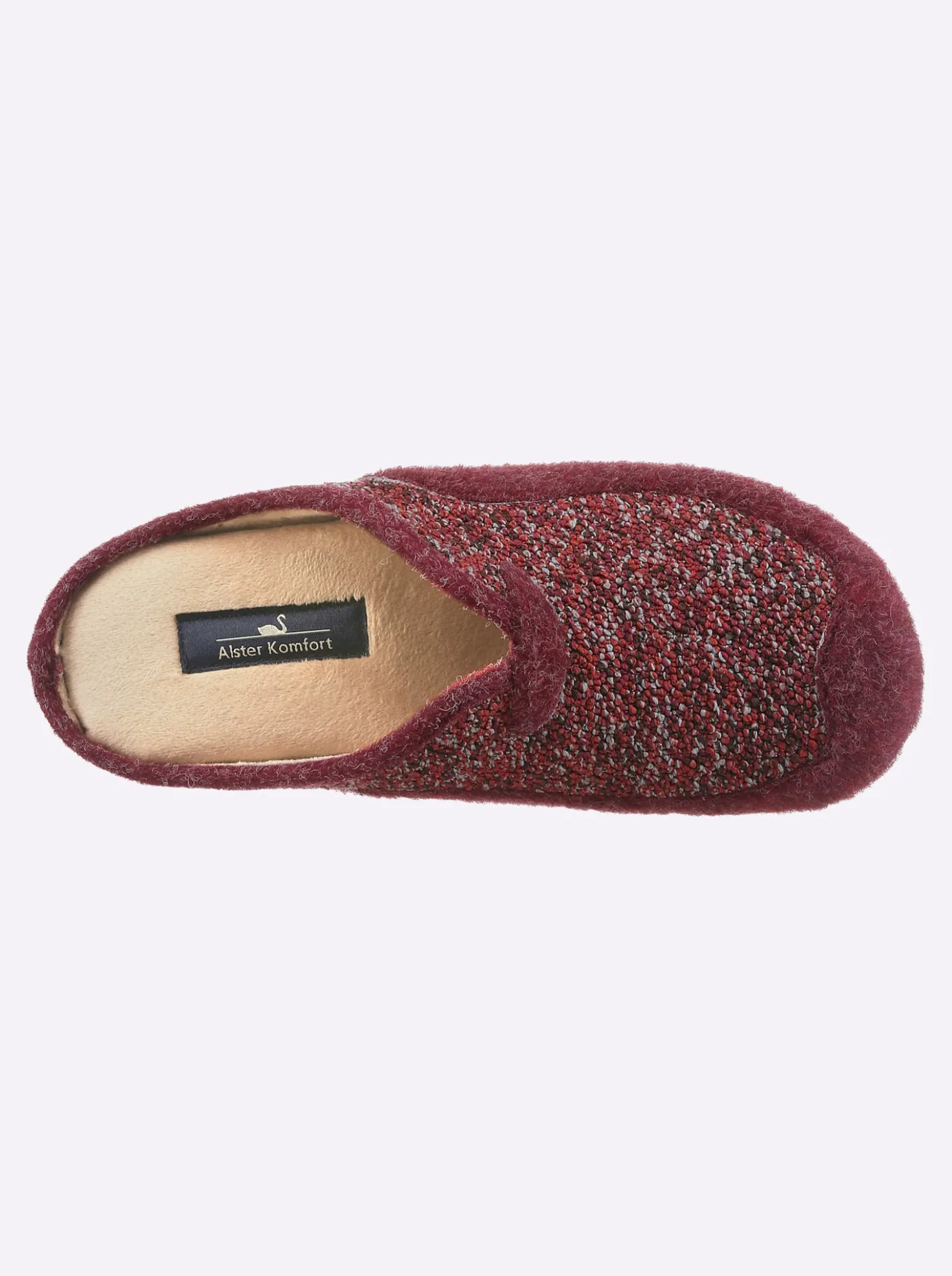 Pantoffel mit Polsterung