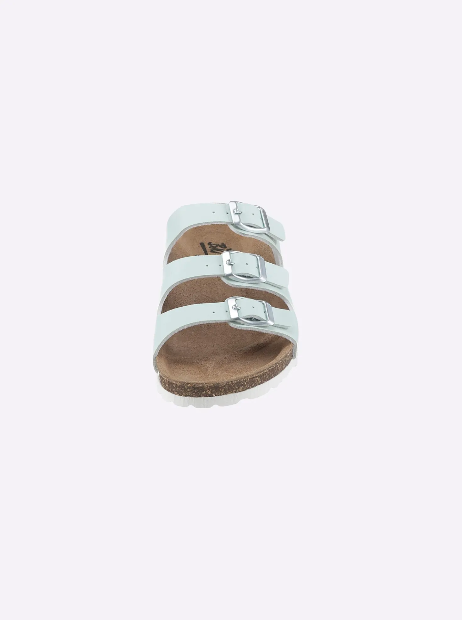 Pantolette in schlanker Weite F