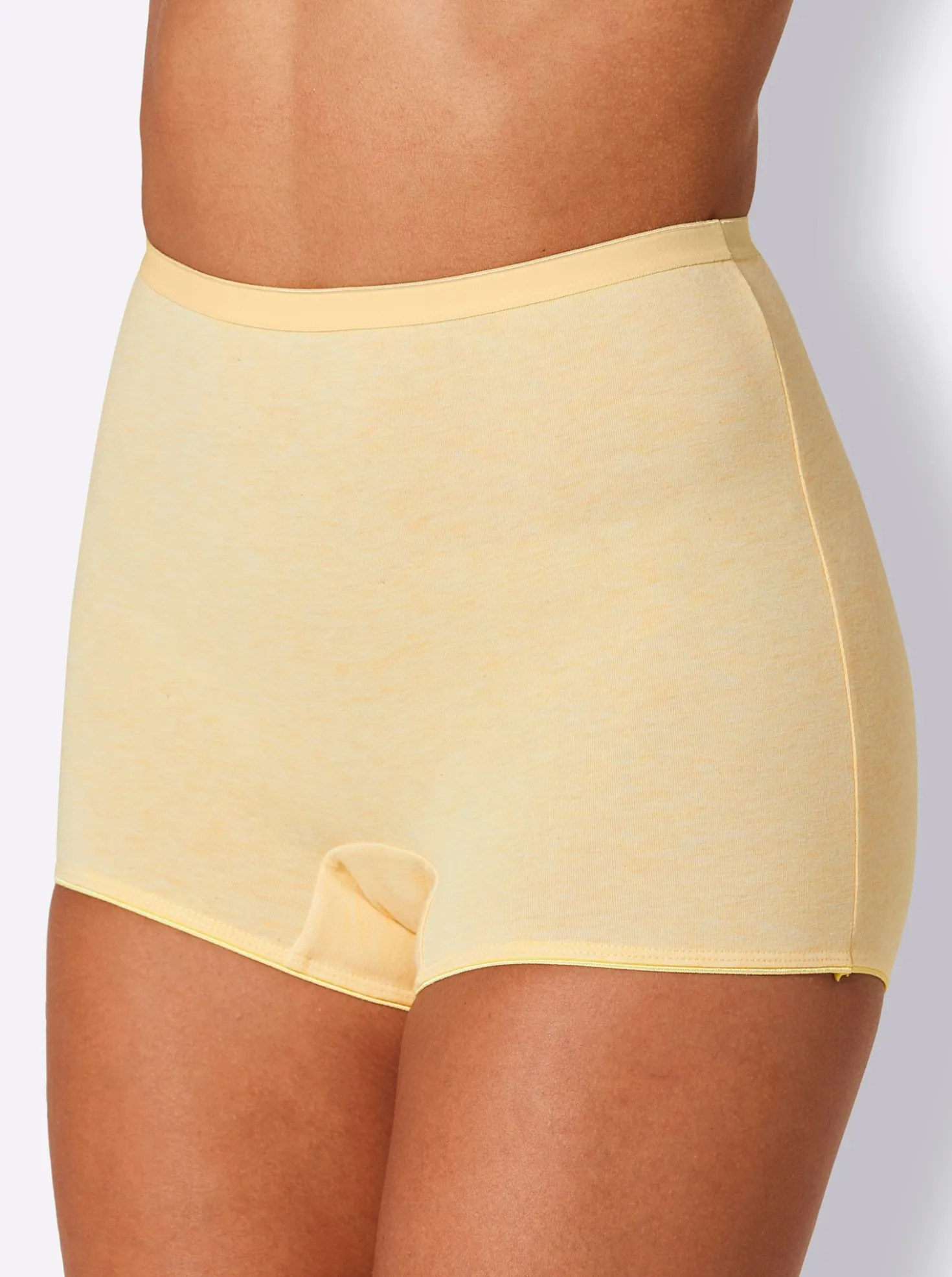 Panty in melierter Optik