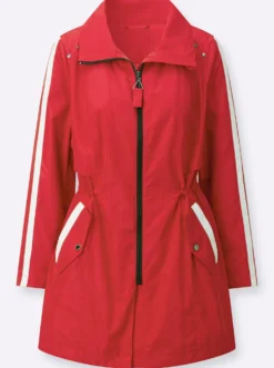 Parka in matt-schimmernder Qualität