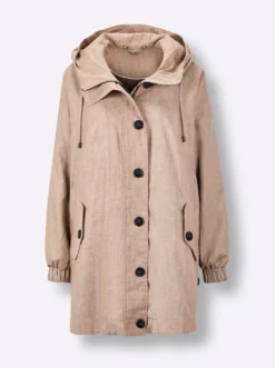 Parka mit 30% Leinen