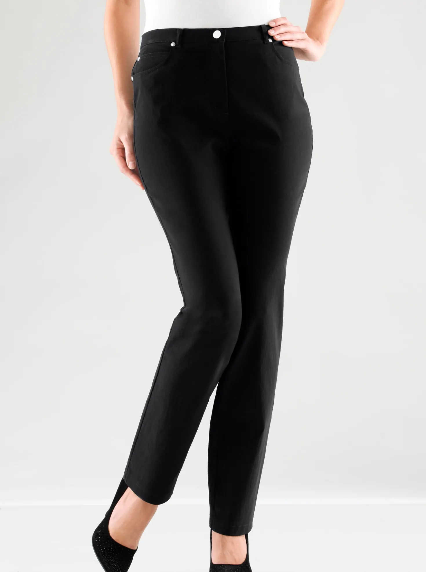 5-Pocket-Hose in elastischer Qualität