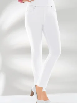 5-Pocket-Hose mit hohem Bund