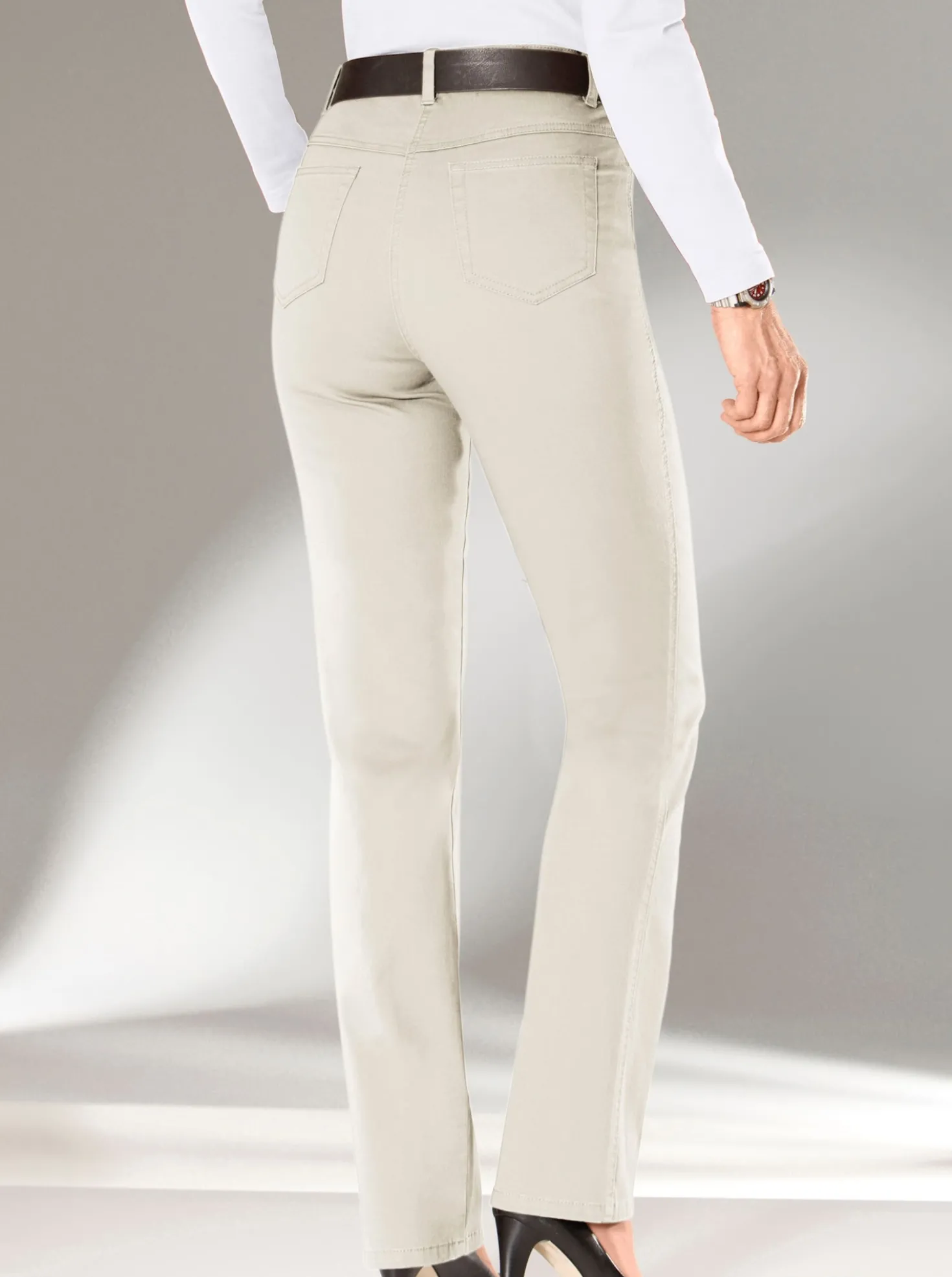 5-Pocket-Jeans gerade geschnitten