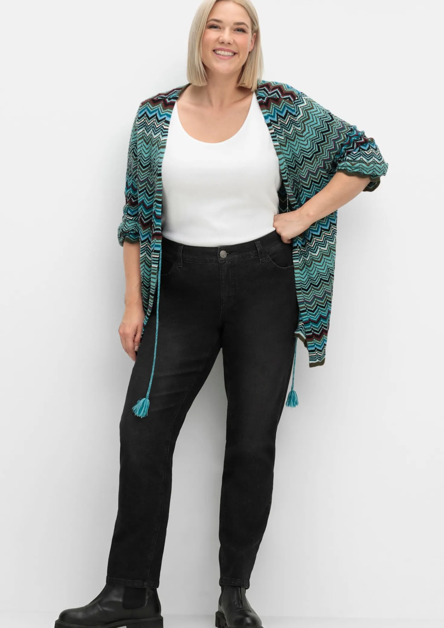 5-Pocket-Jeans in schmaler Form