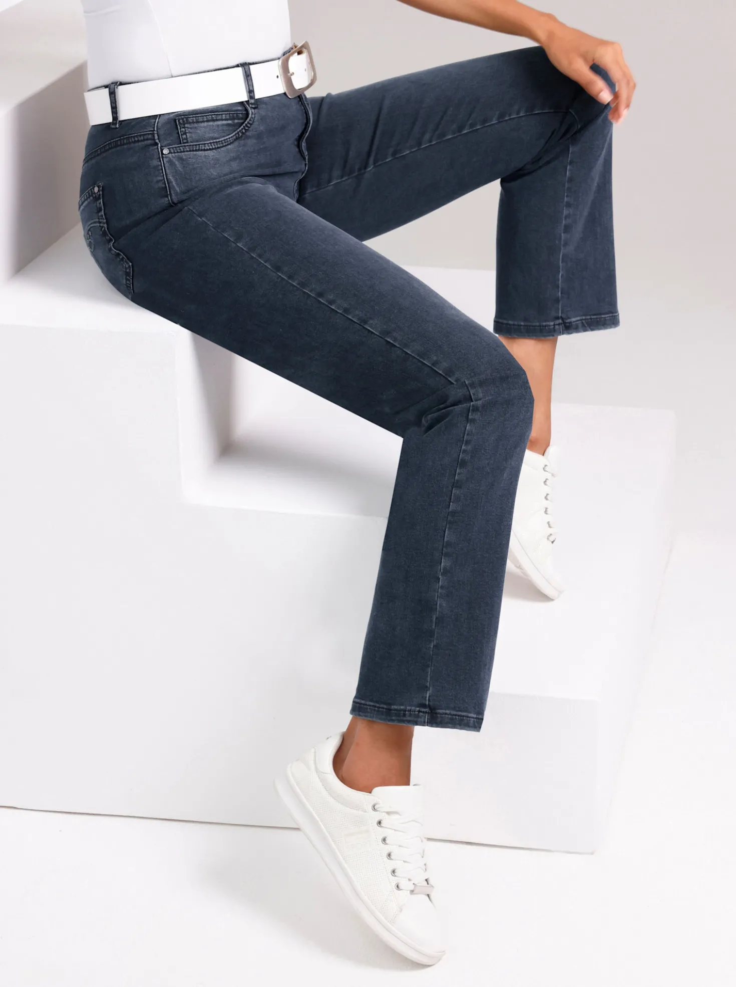5-Pocket-Jeans in Super-Stretch-Denim
