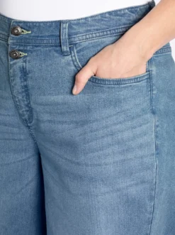 5-Pocket-Jeans mit Barrel-Leg