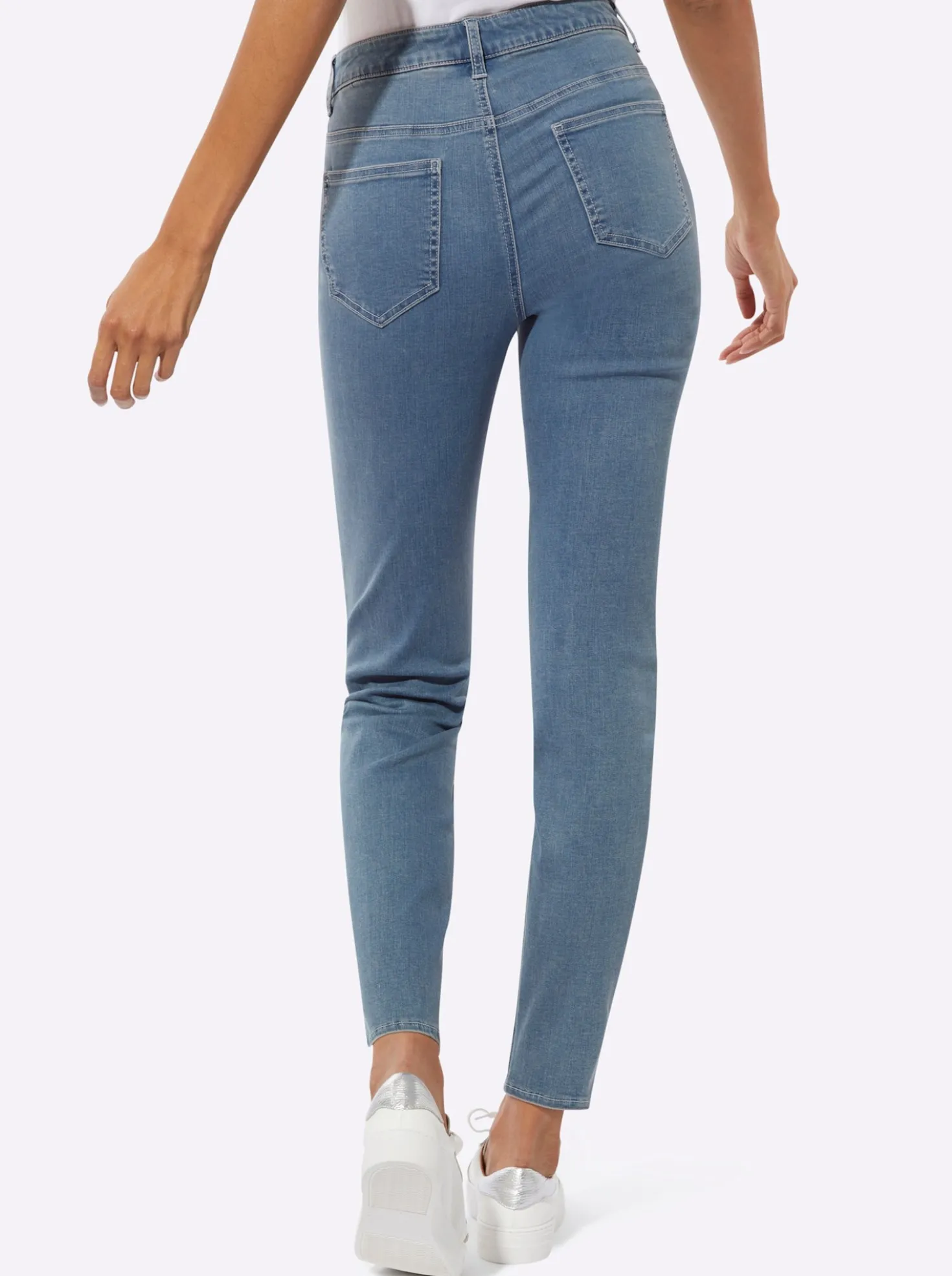 5-Pocket-Jeans mit Baumwolle