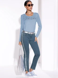 5-Pocket-Jeans mit Baumwolle