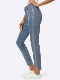5-Pocket-Jeans mit Baumwolle