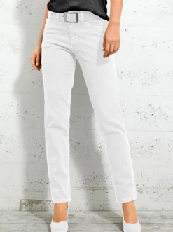 5-Pocket-Jeans mit bestickten Gesäßtaschen