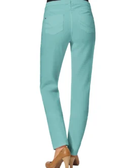 5-Pocket-Jeans mit bestickten Gesäßtaschen