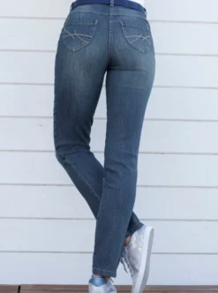 5-Pocket-Jeans mit Hell-Dunkel-Effekt