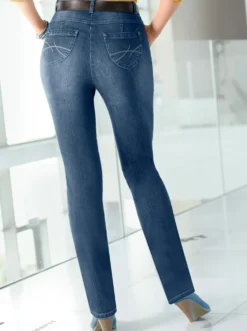 5-Pocket-Jeans mit Hell-Dunkel-Effekt