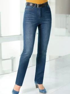 5-Pocket-Jeans mit Hell-Dunkel-Effekt