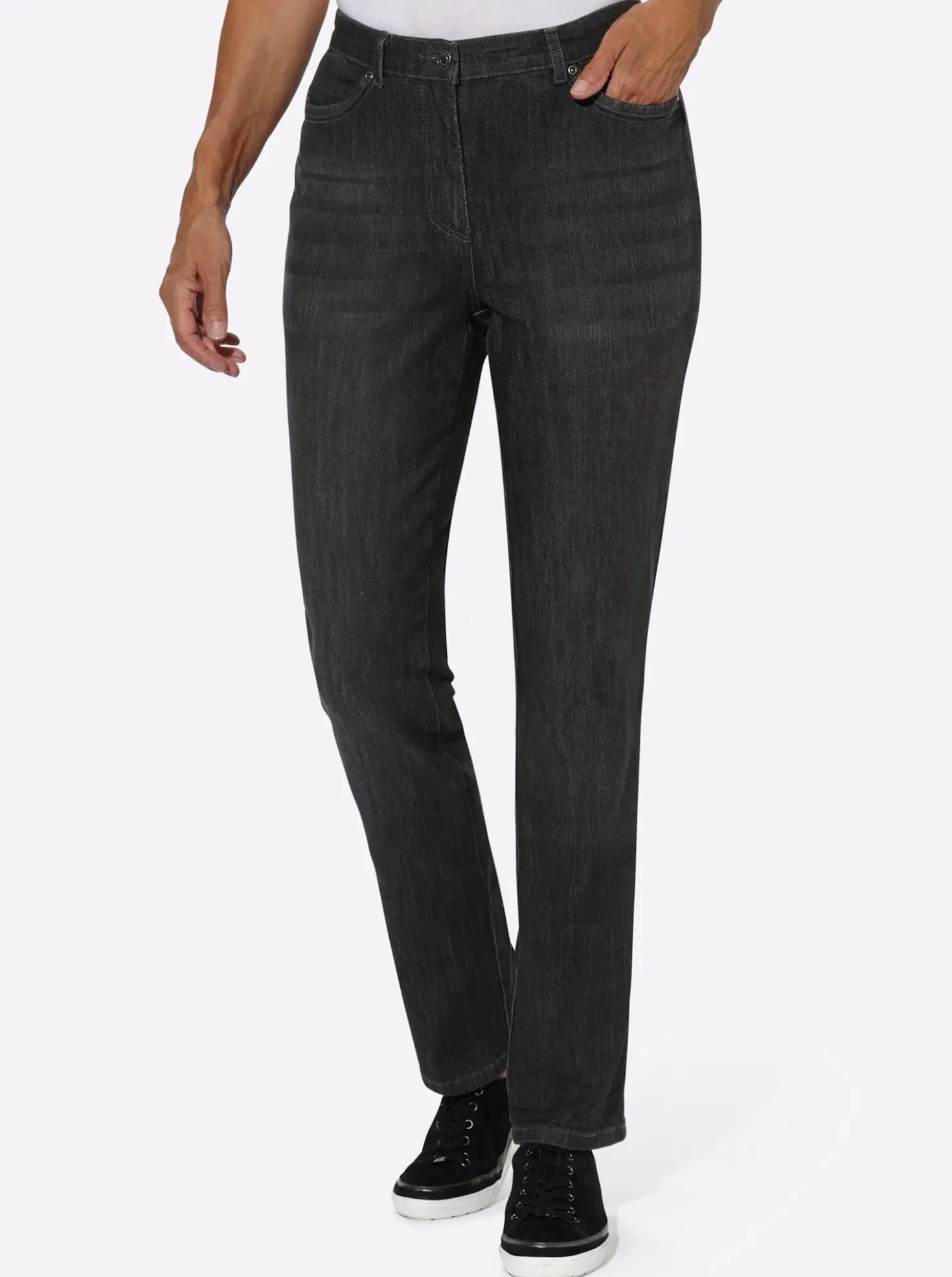 5-Pocket-Jeans mit Hell-Dunkel-Effekt