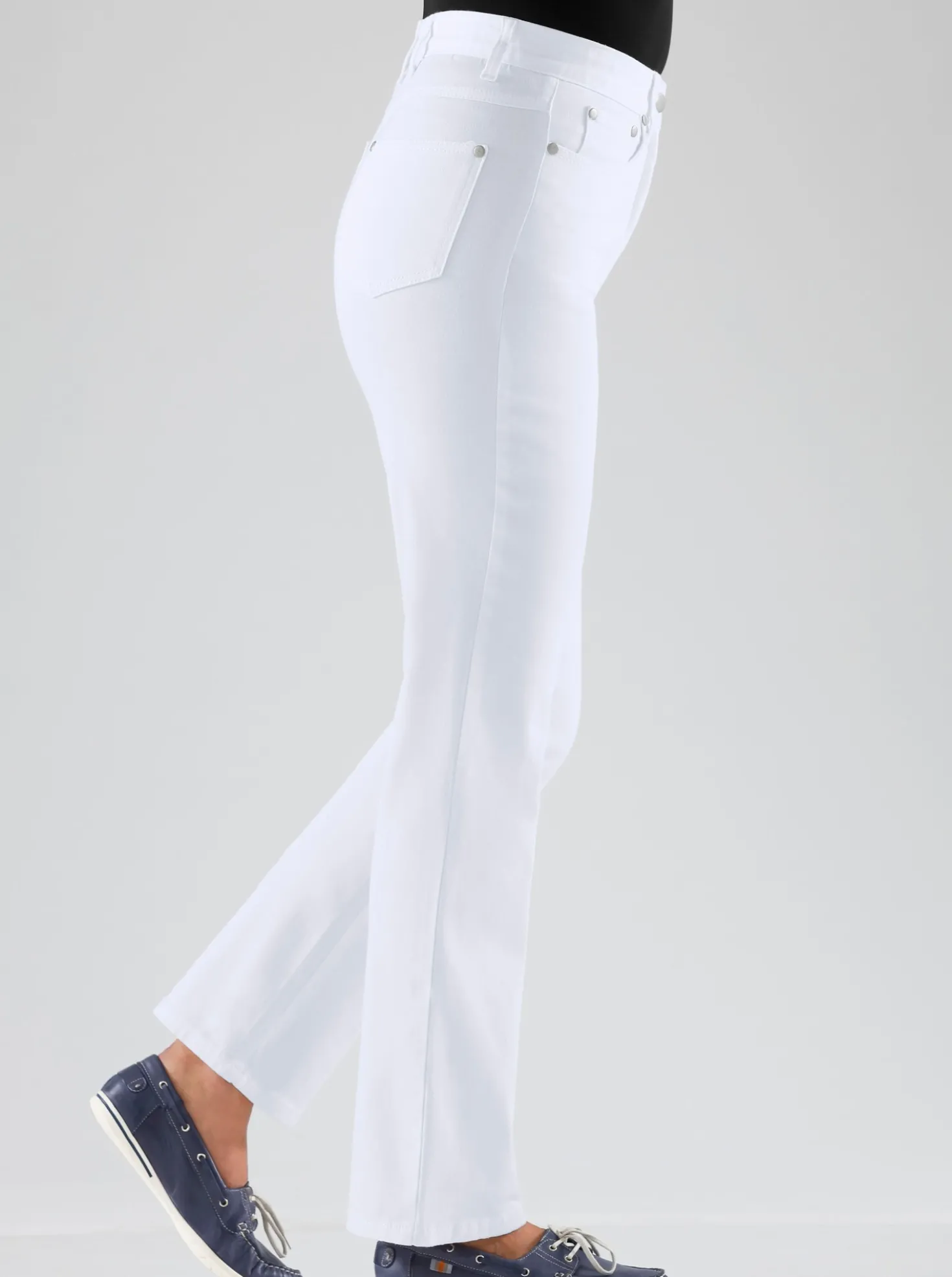 5-Pocket-Jeans mit innenliegendem Dehnbund