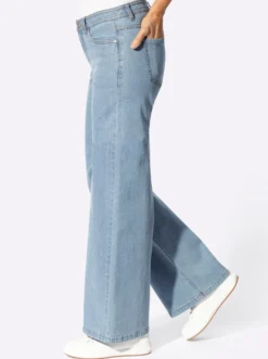 5-Pocket-Jeans mit Kontrastnähten