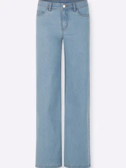 5-Pocket-Jeans mit Kontrastnähten