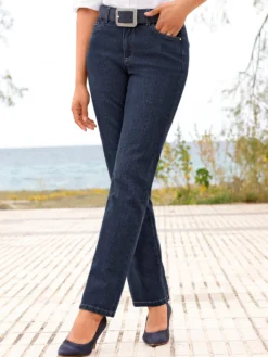 5-Pocket-Jeans mit lässig weiten Beinen