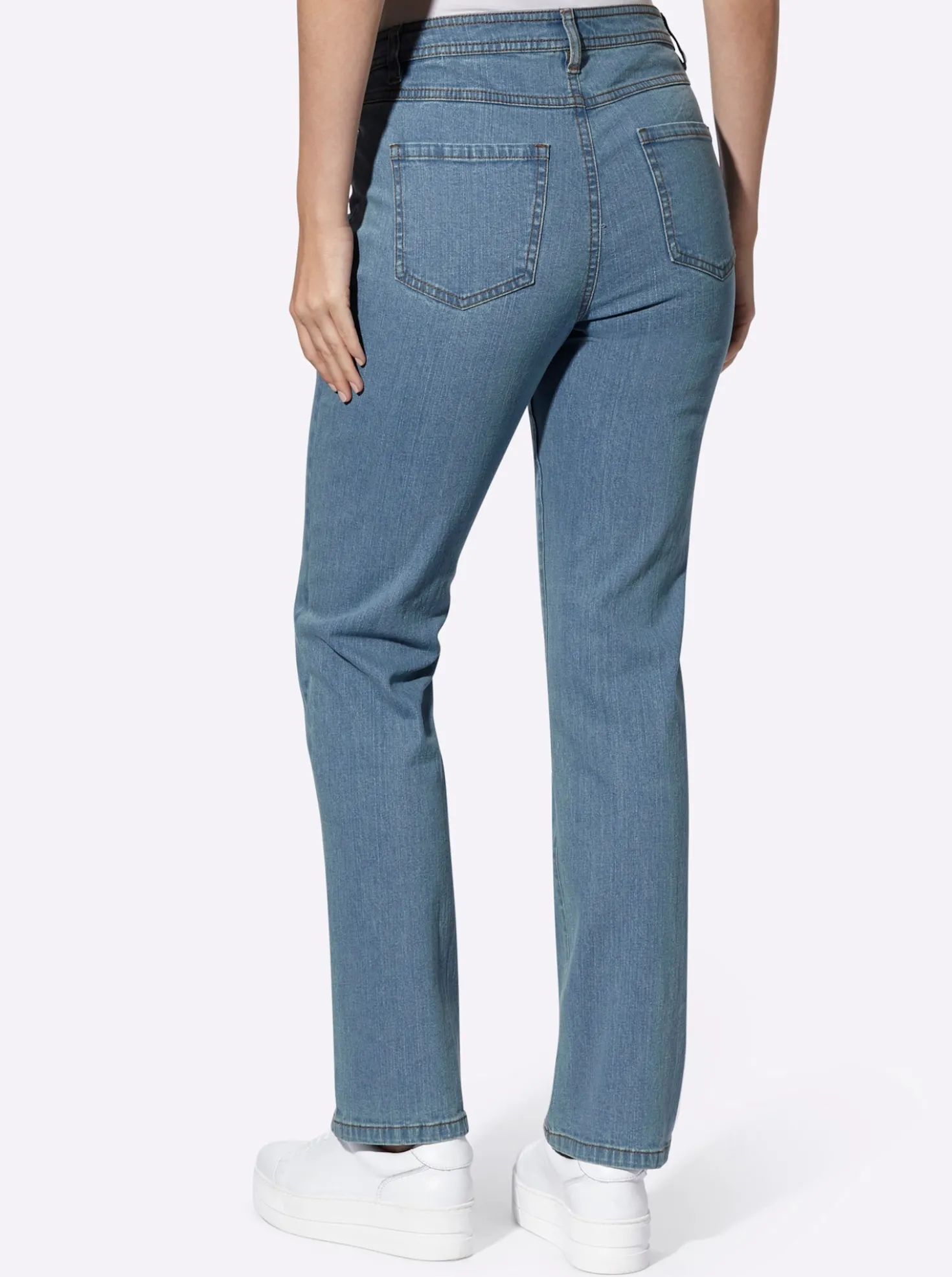 5-Pocket-Jeans mit lässig weiten Beinen