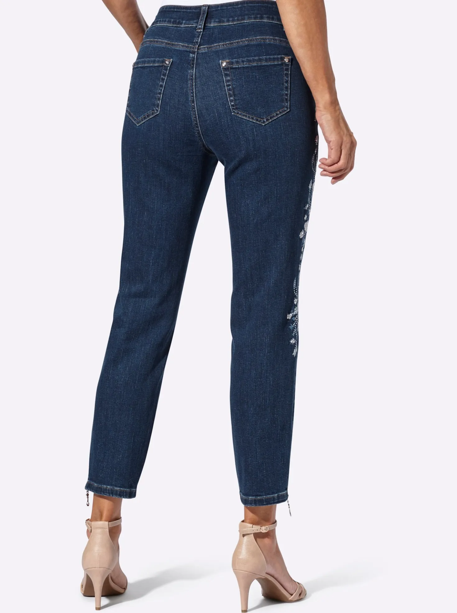 5-Pocket-Jeans mit Push-up-Effekt