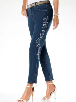 5-Pocket-Jeans mit Push-up-Effekt