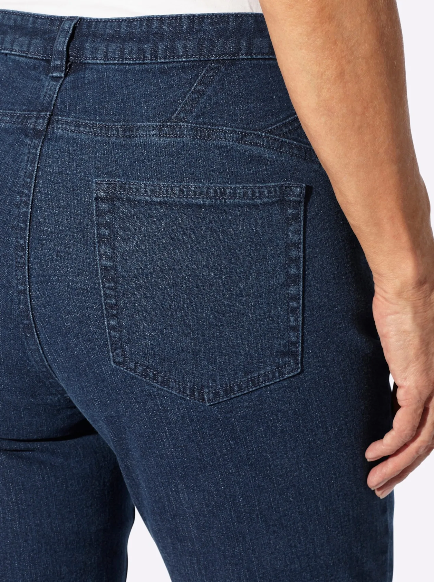5-Pocket-Jeans mit Push-up-Effekt
