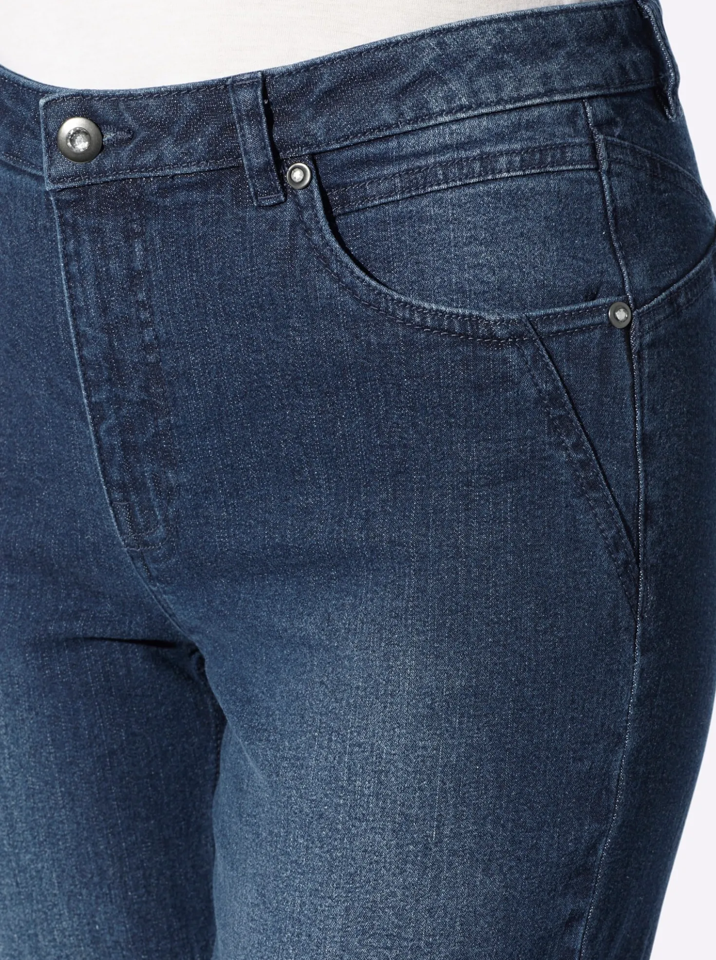 5-Pocket-Jeans mit Push-up-Effekt