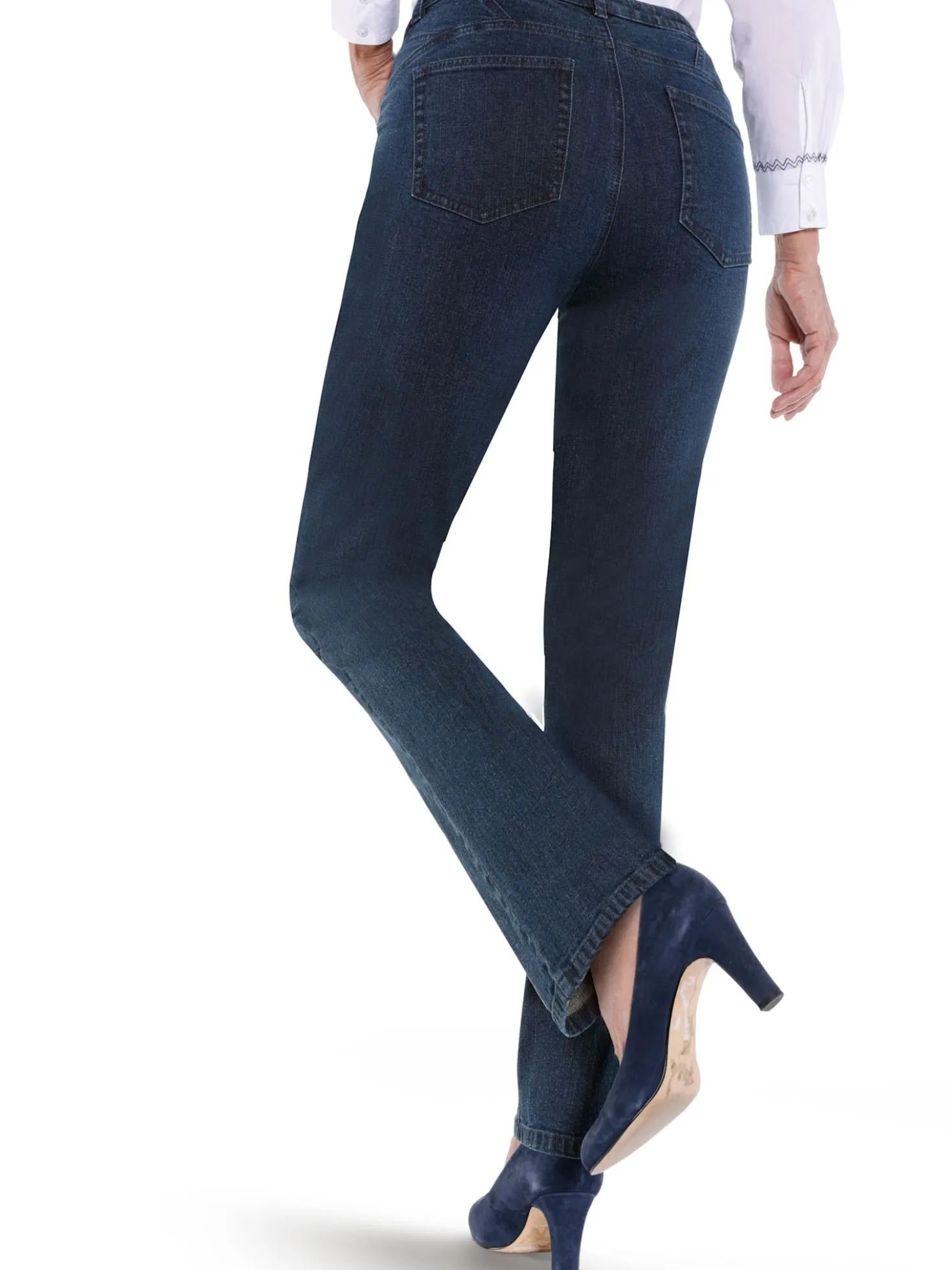 5-Pocket-Jeans mit Push-up-Effekt