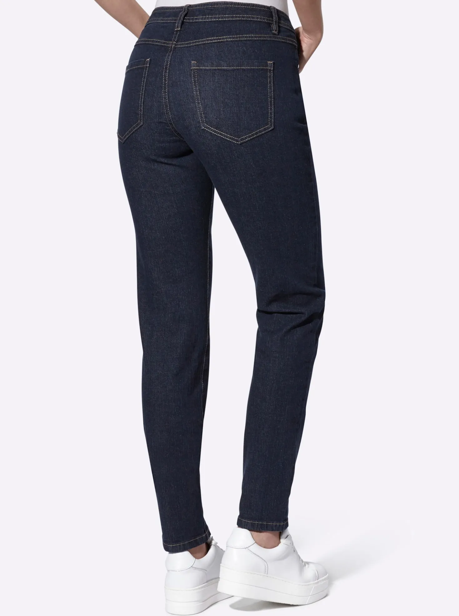 5-Pocket-Jeans mit schmalen Beinen