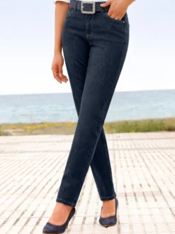 5-Pocket-Jeans mit schmalen Beinen