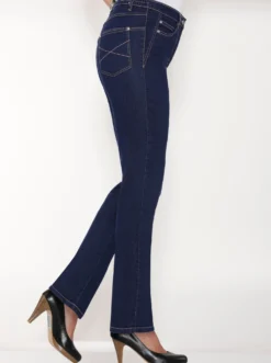 5-Pocket-Jeans mit seitlichem Dehnbund