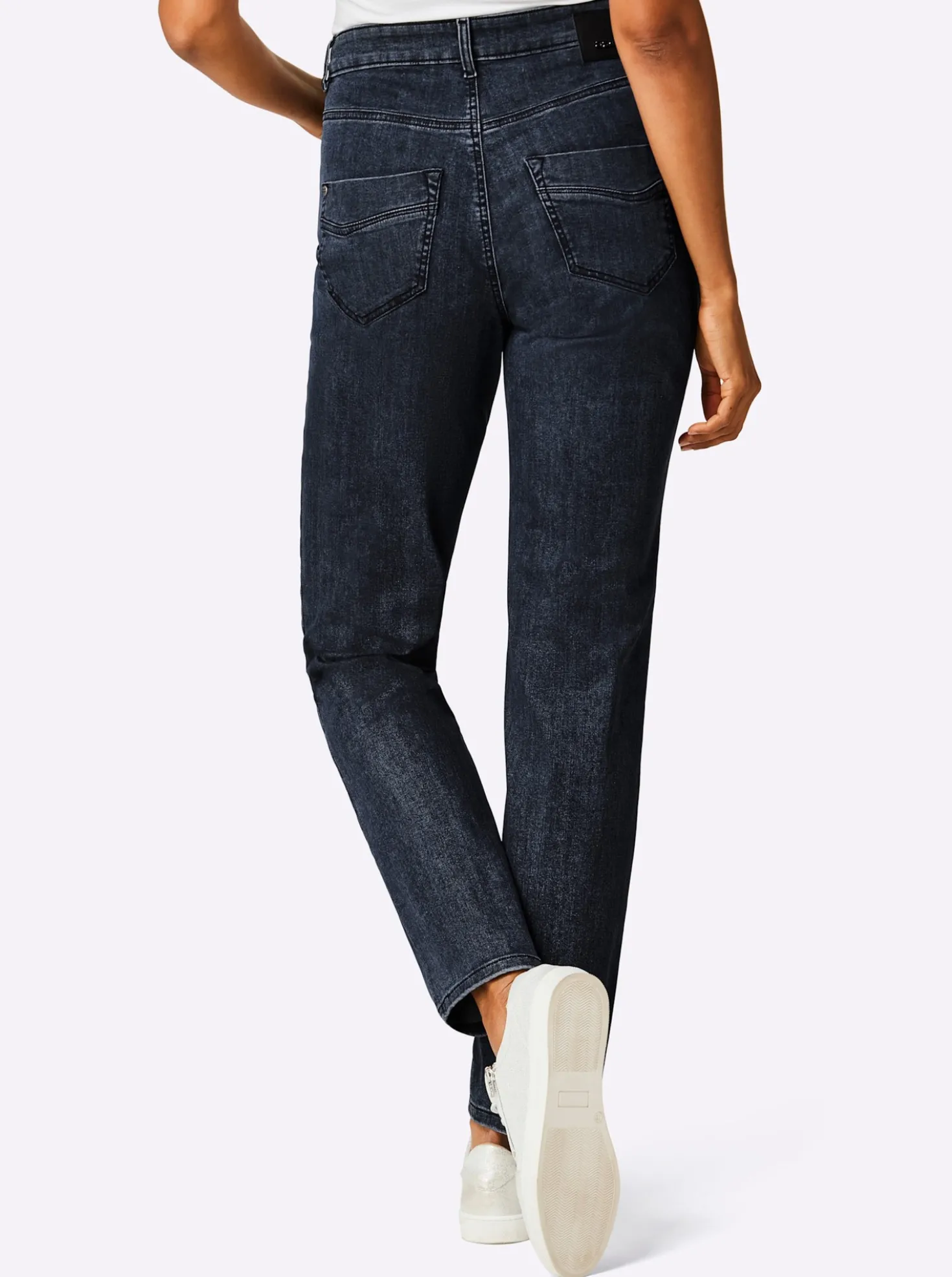 5-Pocket-Jeans mit Softtouch-Oberfläche