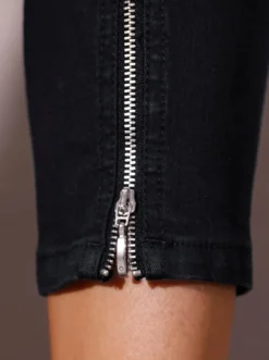 5-Pocket-Jeans mit Strass-Applikation