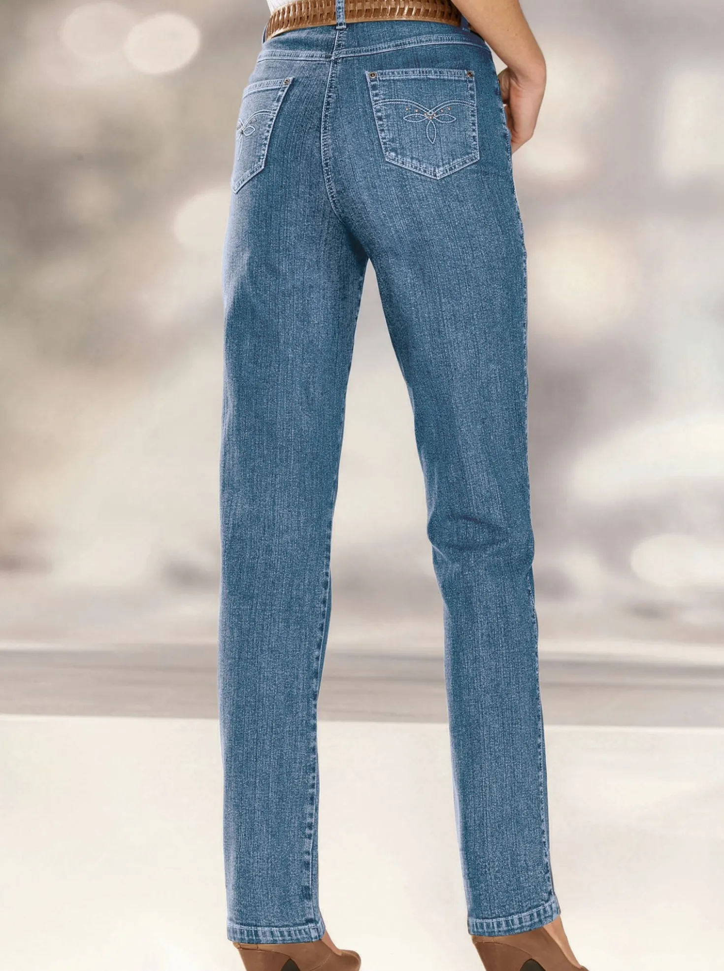 5-Pocket-Jeans mit Stretch-Anteil