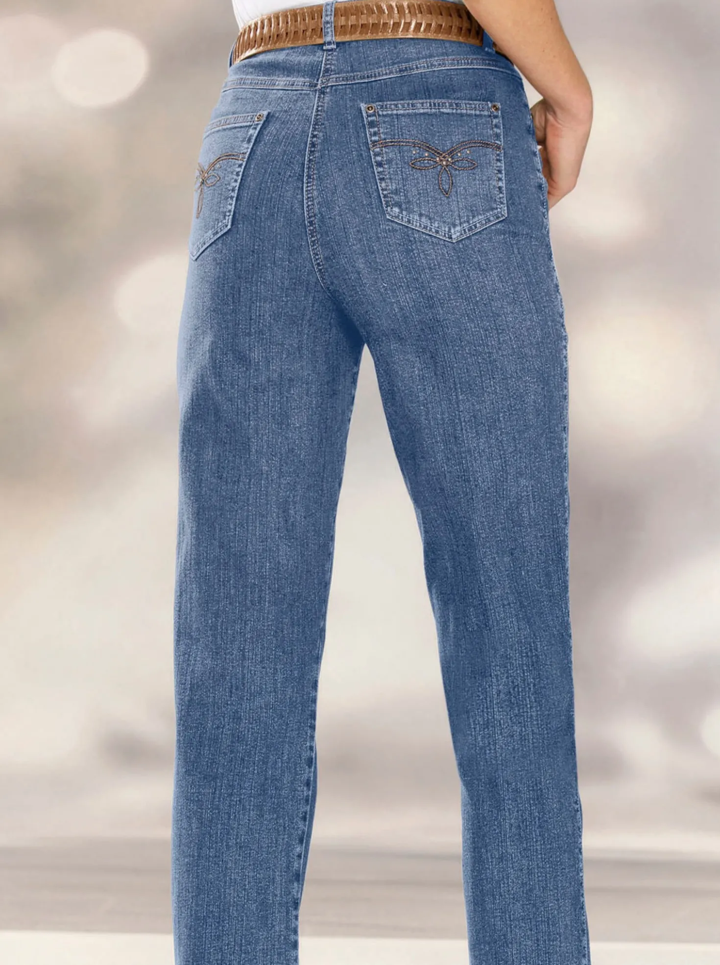 5-Pocket-Jeans mit Stretch-Anteil