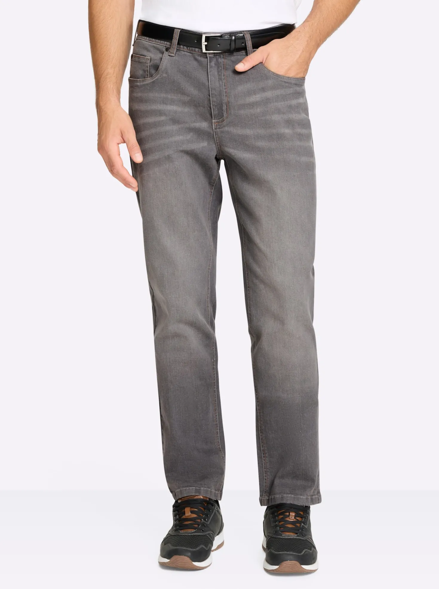 5-Pocket-Jeans mit Waschung