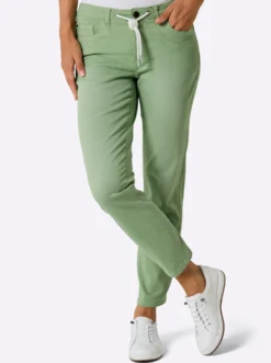 5-Pocket-Jeans mit weichem Griff