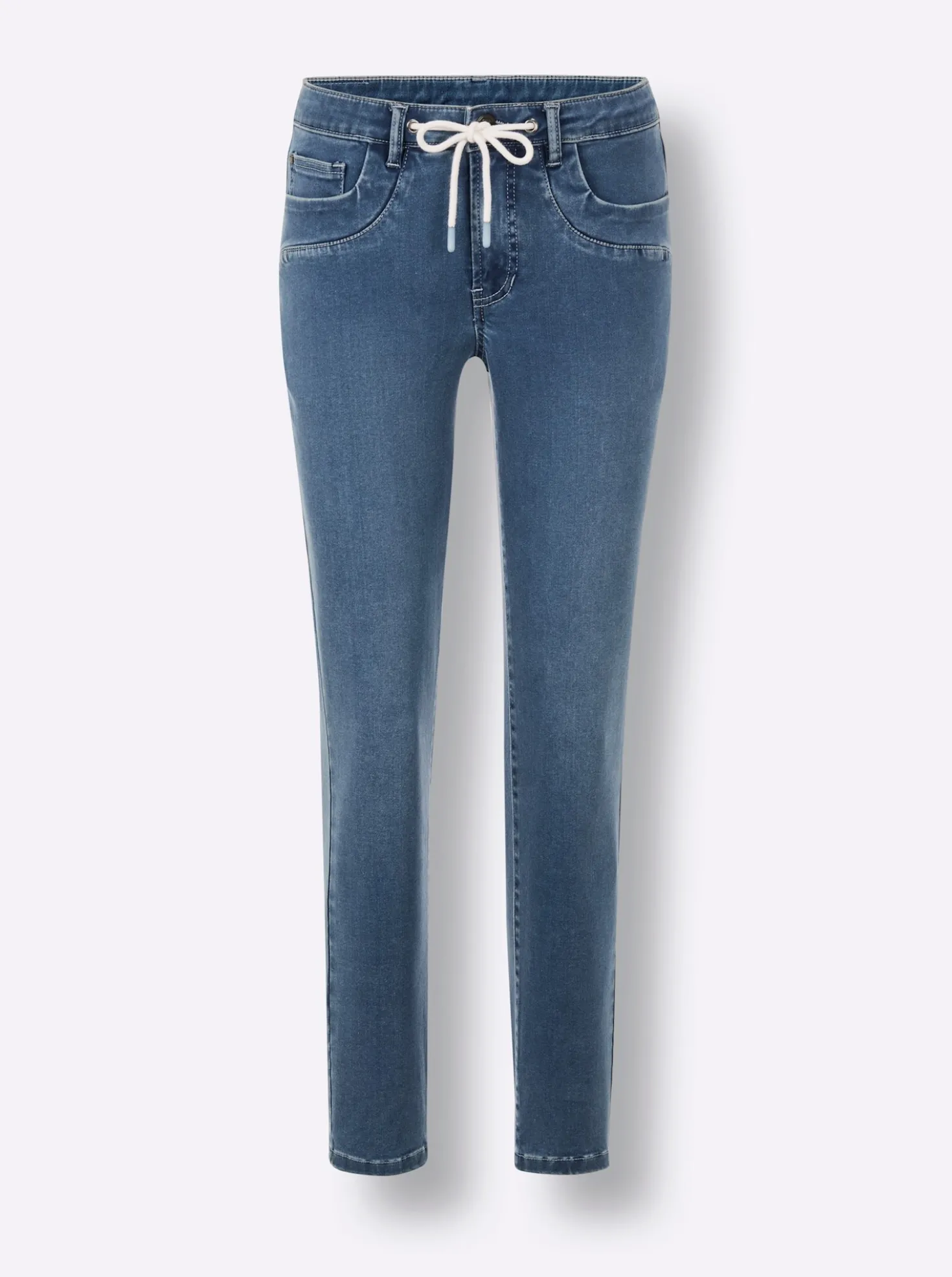 5-Pocket-Jeans mit weichem Griff