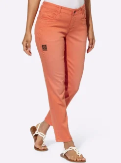 5-Pocket-Jeans mit Ziernähten