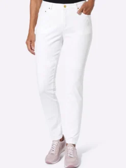 5-Pocket-Jeans mit Ziernähten